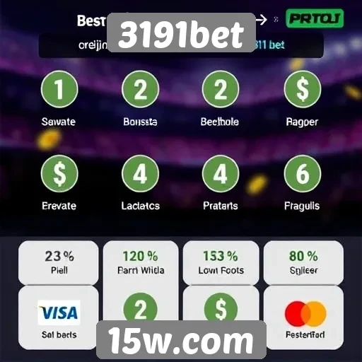 Métodos de pagamento aceitos no 3191bet